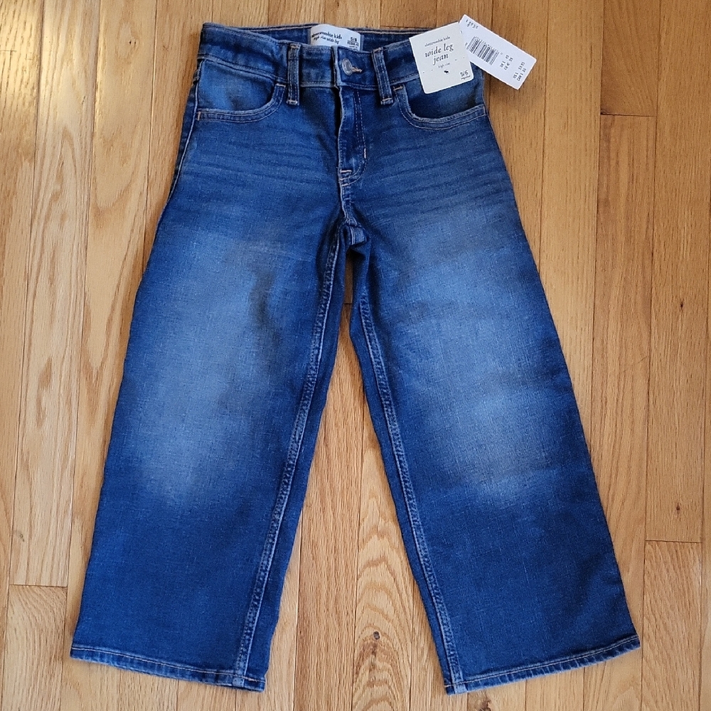 Abercrombie Girls Wide Leg Jeans